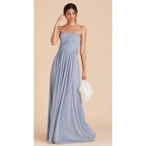BIRDY GREY CHICKY CONVERTIBLE DRESS - DUSTY BLUE